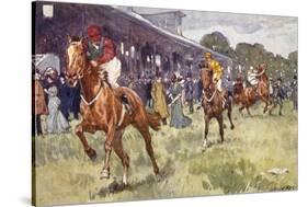 Horse Race, Ludwic Koch-Ludwic Koch-Stretched Canvas