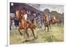 Horse Race, Ludwic Koch-Ludwic Koch-Framed Photographic Print