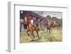 Horse Race, Ludwic Koch-Ludwic Koch-Framed Photographic Print