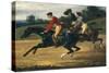 Horse Race-Théodore Géricault-Stretched Canvas