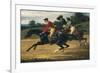 Horse Race-Théodore Géricault-Framed Premium Giclee Print