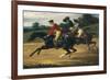 Horse Race-Théodore Géricault-Framed Premium Giclee Print