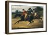 Horse Race-Théodore Géricault-Framed Art Print