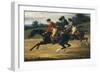 Horse Race-Théodore Géricault-Framed Art Print
