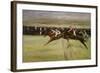 Horse Races in the Cascine, Florence, Italy, 1909-Max Liebermann-Framed Giclee Print