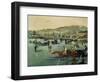 Horse Racing, 1872-Edouard Manet-Framed Giclee Print