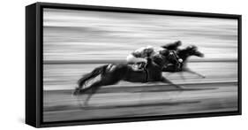 Horse Racing 7-Steven Zhou-Framed Stretched Canvas