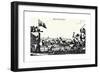 Horse Racing, (C1804), 1903-George Cruikshank-Framed Giclee Print