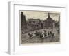 Horse-Racing in Rome During Carnival Time-null-Framed Giclee Print