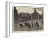 Horse-Racing in Rome During Carnival Time-null-Framed Giclee Print