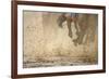 Horse racing in the mud-Maresa Pryor-Framed Premium Photographic Print