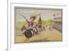 Horse Racing on Cotton Reels-null-Framed Giclee Print