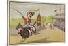 Horse Racing on Cotton Reels-null-Stretched Canvas