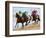 Horse Racing on the Beach, Sanlucar De Barrameda, Spain-Felipe Rodriguez-Framed Photographic Print