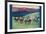 Horse Racing -The Training-Edgar Degas-Framed Premium Giclee Print