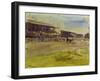 Horse Racing Track in Ruhleben, 1920-Max Slevogt-Framed Giclee Print