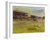 Horse Racing Track in Ruhleben, 1920-Max Slevogt-Framed Giclee Print