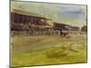 Horse Racing Track in Ruhleben, 1920-Max Slevogt-Mounted Giclee Print