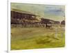 Horse Racing Track in Ruhleben, 1920-Max Slevogt-Framed Giclee Print