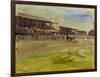 Horse Racing Track in Ruhleben, 1920-Max Slevogt-Framed Giclee Print