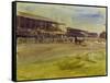Horse Racing Track in Ruhleben, 1920-Max Slevogt-Framed Stretched Canvas
