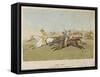 Horse Racing-null-Framed Stretched Canvas