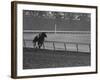 Horse Ridan During Race-null-Framed Photographic Print