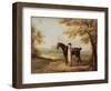 Horse, Rider and Whippet-George Garrard-Framed Giclee Print