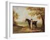 Horse, Rider and Whippet-George Garrard-Framed Giclee Print