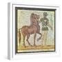 Horse Rider in Racing Colours-null-Framed Giclee Print