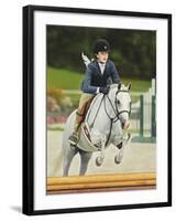 Horse Rider-John Zaccheo-Framed Giclee Print