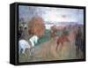 Horse Riders, 1864-1868-Edgar Degas-Framed Stretched Canvas