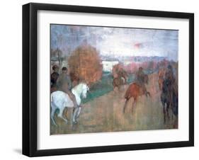 Horse Riders, 1864-1868-Edgar Degas-Framed Giclee Print