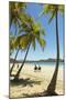 Horse Riders on Beautiful Palm Fringed Playa Carrillo-Rob Francis-Mounted Premium Photographic Print