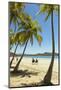 Horse Riders on Beautiful Palm Fringed Playa Carrillo-Rob Francis-Mounted Photographic Print