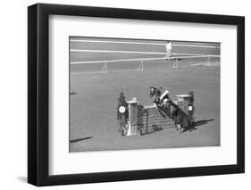 Horse Riding Competition-null-Framed Photographic Print