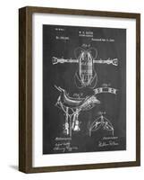 Horse Riding Saddle Patent-null-Framed Art Print