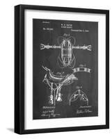 Horse Riding Saddle Patent-null-Framed Art Print