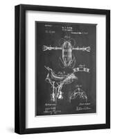 Horse Riding Saddle Patent-null-Framed Art Print