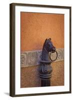Horse ring, San Miguel de Allende, Guanajuato, Mexico-Don Paulson-Framed Photographic Print