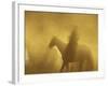 Horse Roundup, Ponderosa Ranch, Seneca, Oregon, USA-William Sutton-Framed Photographic Print