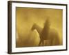 Horse Roundup, Ponderosa Ranch, Seneca, Oregon, USA-William Sutton-Framed Photographic Print