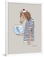 Horse Sailor-Olga Angellos-Framed Art Print