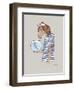 Horse Sailor-Olga Angellos-Framed Premium Giclee Print