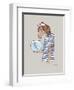 Horse Sailor-Olga Angellos-Framed Premium Giclee Print