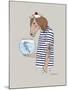 Horse Sailor-Olga Angellos-Mounted Art Print