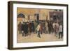Horse Sale at the Barbican-Robert Bevan-Framed Giclee Print