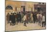 Horse Sale at the Barbican-Robert Bevan-Mounted Giclee Print