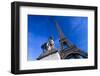 Horse Sculpture on Lena Bridge Near to Eiffel Tower in Paris, France, Europe-Peter Barritt-Framed Photographic Print