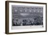 Horse Show at Franconi Circus, Champs Elysees, Paris, Eugene Louis Lami-null-Framed Giclee Print